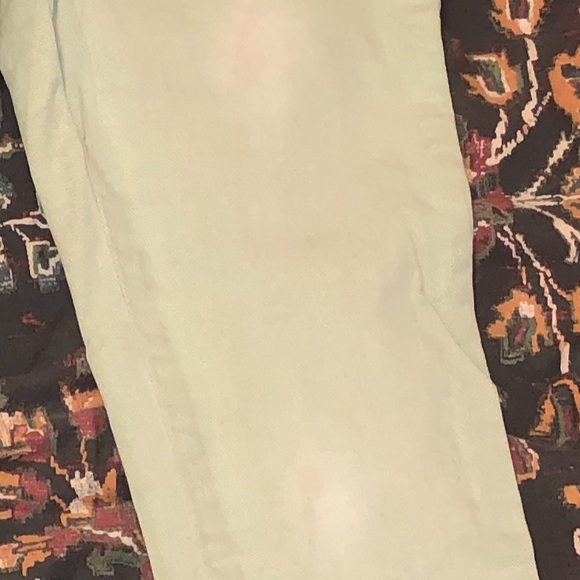 Guess Skinny Jesns- Pastel Mint Green - Picture 7 of 7